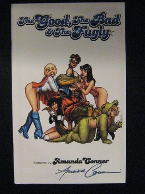 Amanda Conner Sketchbook (signed)