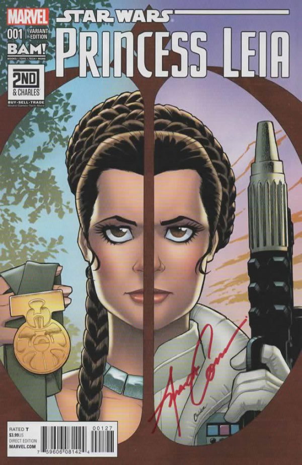 Princess Leia 1 - BAM Color - Signed