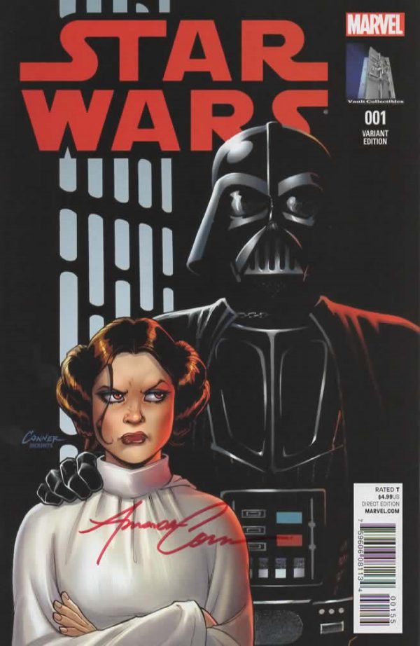 Star Wars #1 Color Amanda Conner variant - Signed
