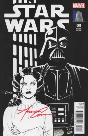 Star Wars #1 Sketch Amanda Conner variant - Signed