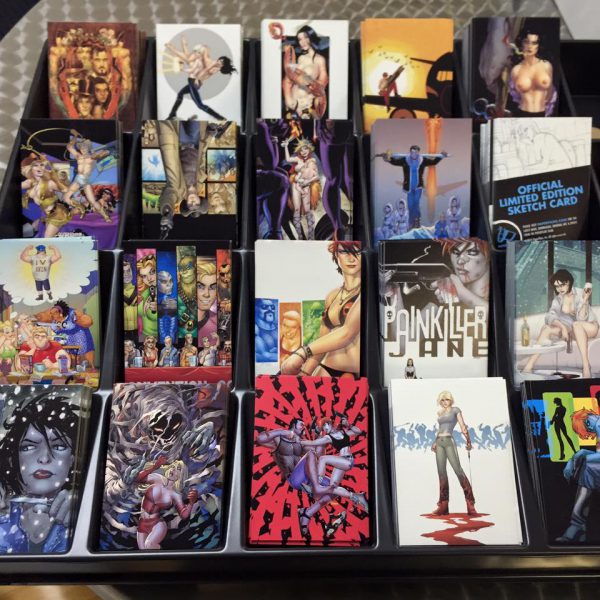 PaperFilms - Amanda Conner - Jimmy Palmiotti - Trading Cards - signed