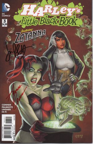 Harley Quinn's Little Black Book #3 Retailer Variant (Palmiotti/Conner signed)
