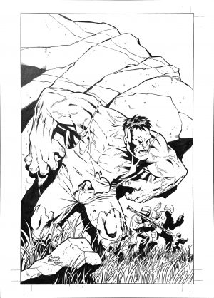 Incredible Hulk - Marvel Legends promo art 2 (Conner)