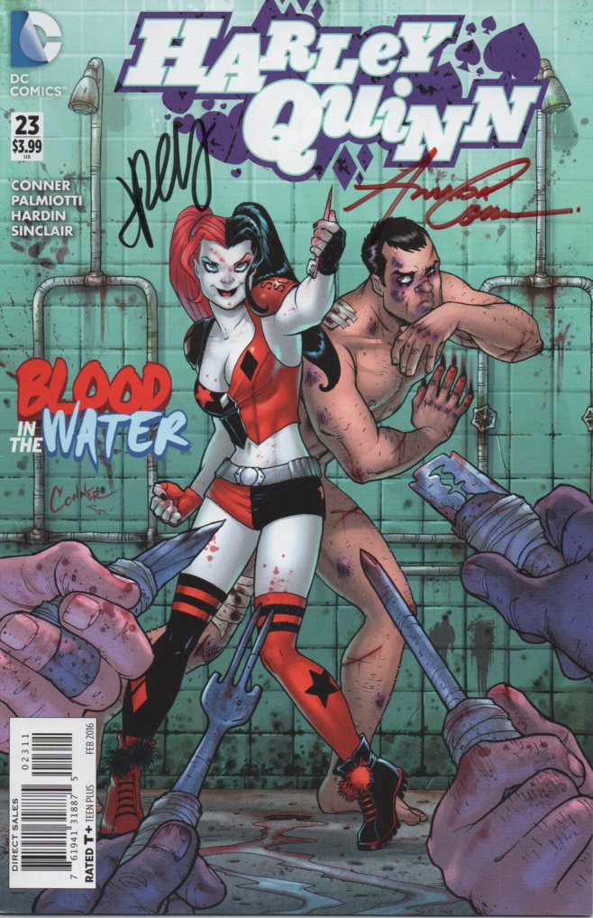 HARLEY QUINN AND BIRDS OF PREY #2 – PAPERFILMS EXCLUSIVE – JIMMY PALMIOTTI  SKETCH