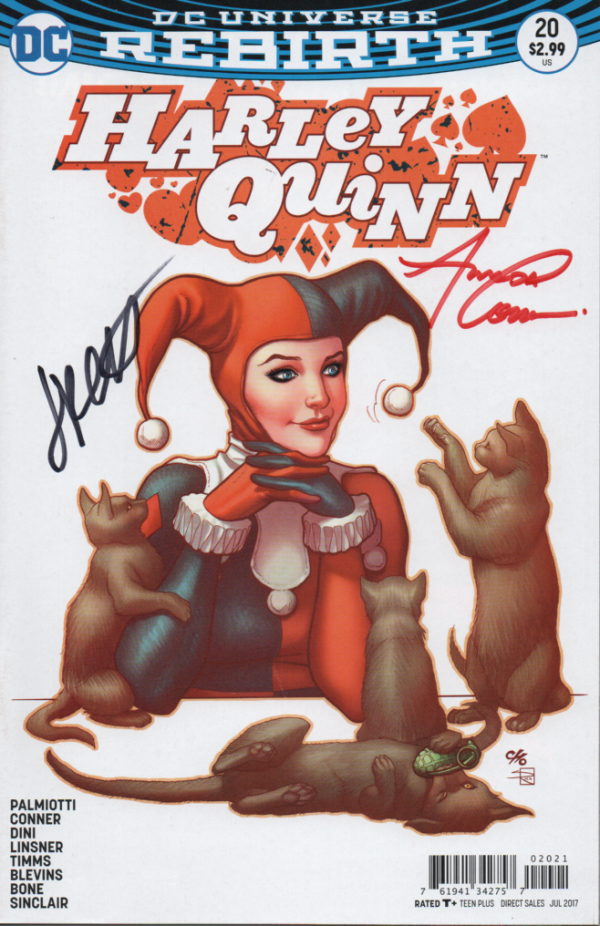 Harley Quinn Bundle Set - Regular and Variant cover (Conner Palmiotti signed)