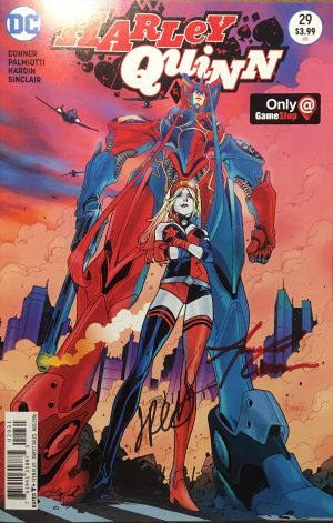 HARLEY QUINN AND BIRDS OF PREY #2 - PAPERFILMS EXCLUSIVE - UNSIGNED SKETCH  COVER