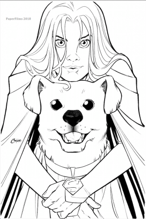 SuperGirl #25 Cover