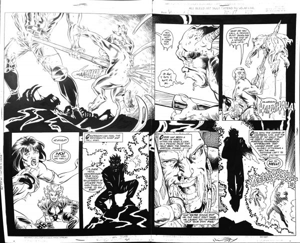 Vampirella Death & Destruction #3 pg 16/17 Amanda Conner & Jimmy Palmiotti