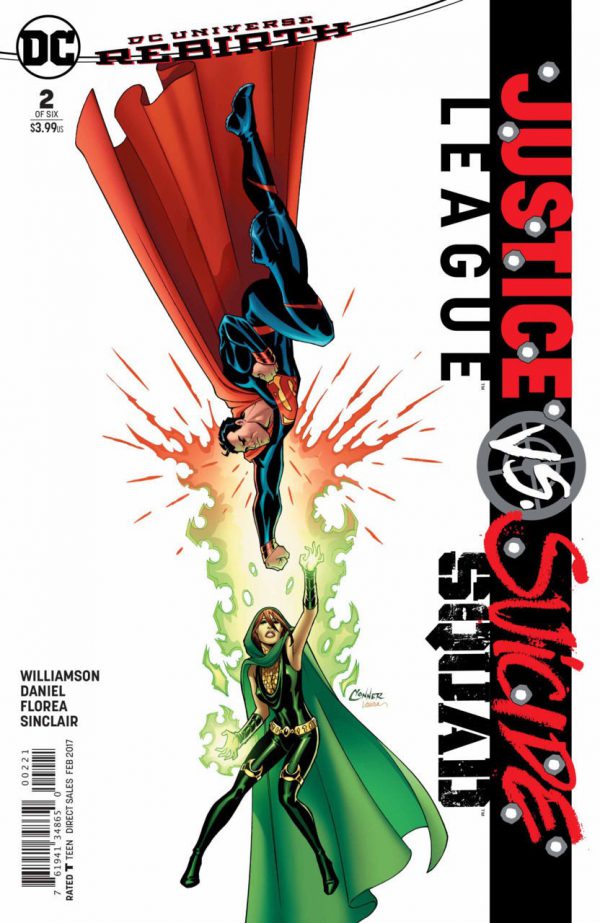 Justice League vs Suicide Squad #2: Superman Enchantress Variant Cover - Image 3