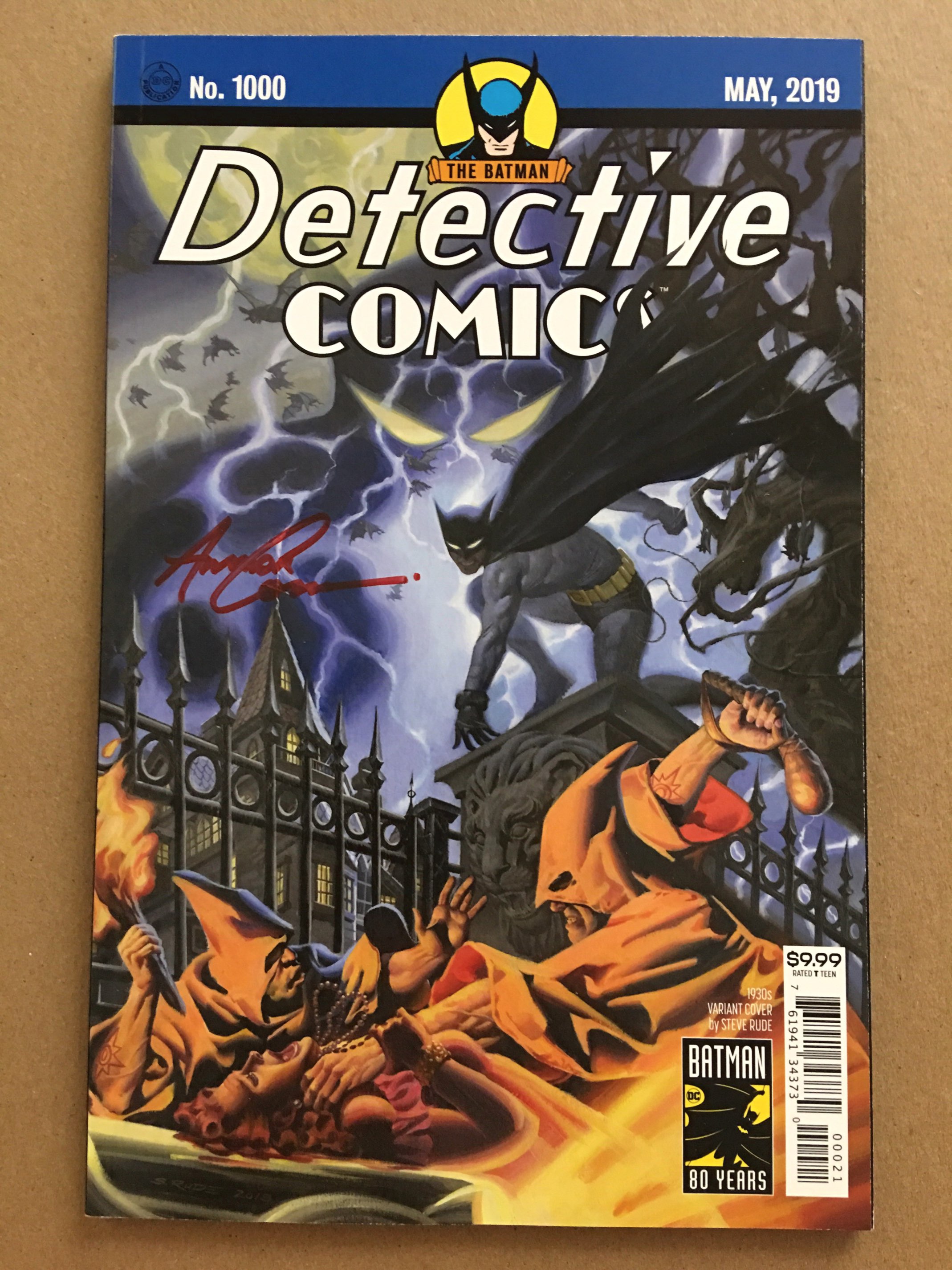 Detective Comics #1000- Steve Rude cover **Signed version** | PaperFilms