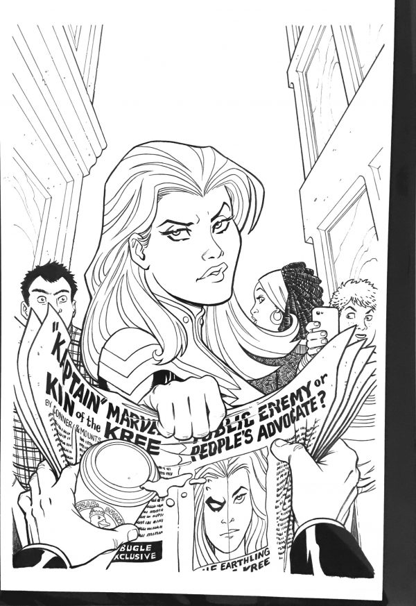 Captain Marvel #8 - Amanda Conner Cover
