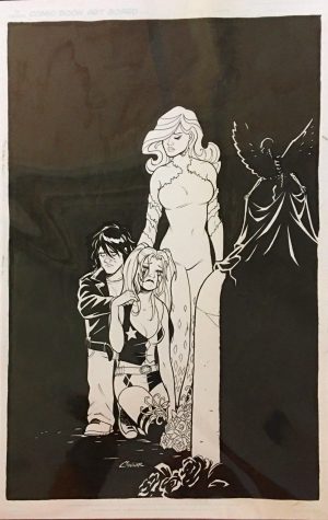 Harley Quinn #32 - Death of Mason - Amanda Conner Cover