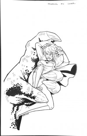 PowerGirl #4 - Amanda Conner Cover