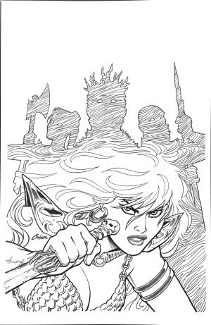 Red Sonja #8 (2019) - Amanda Conner Cover