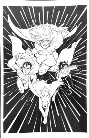 SuperGirl #31 - Amanda Conner Cover