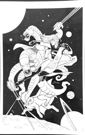 SuperGirl #30 - Amanda Conner Cover
