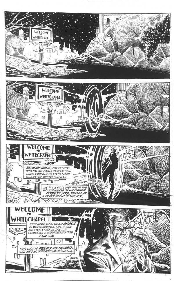 Vampirella Lives #3 Pg 4 - Amanda Conner and Jimmy Palmiotti