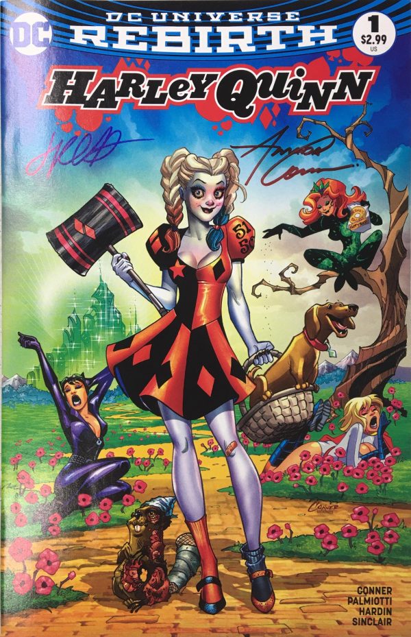 HARLEY QUINN #1 - EMERALD CITY COMICS Variant (Signed)