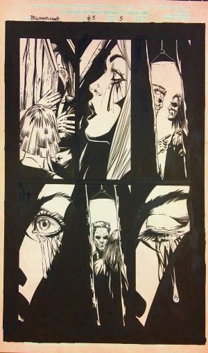 Brotherhood #5, pg 5 Leonardo Manco & Jimmy Palmiotti - Original Art