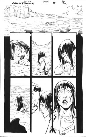Countdown #17, pg 14 Ron Lim & Jimmy Palmiotti - Original Art