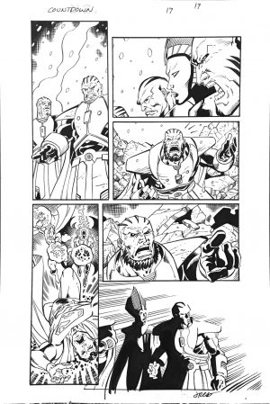 Countdown #17, pg 17 Ron Lim & Jimmy Palmiotti - Original Art