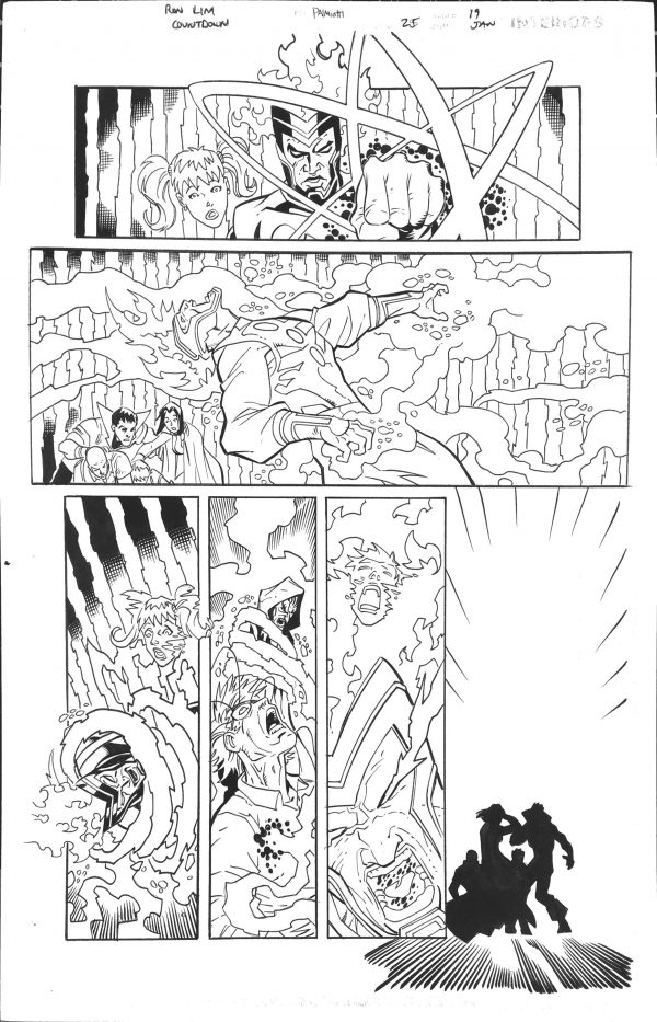 Countdown #25, pg 19 Ron Lim & Jimmy Palmiotti - Original Art