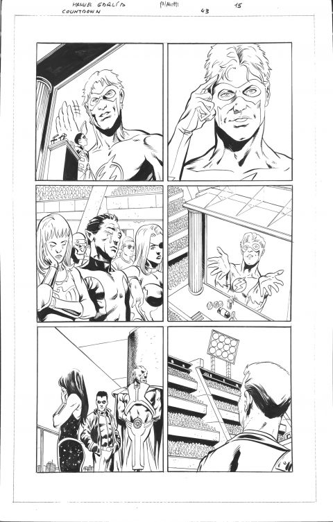 Countdown #43, pg 15 Manuel Garcia & Jimmy Palmiotti – Original Art | PaperFilms