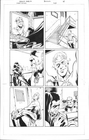 Countdown #43, pg 16 Manuel Garcia & Jimmy Palmiotti - Original Art