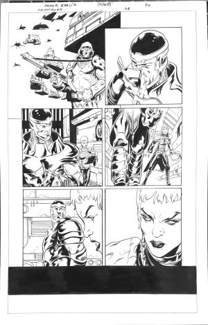 Countdown #43, pg 20 Manuel Garcia & Jimmy Palmiotti - Original Art