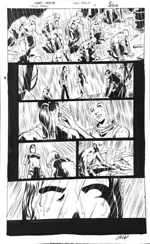 Crime Bible #5, pg 21 Manuel Garcia & Jimmy Palmiotti - Original Art
