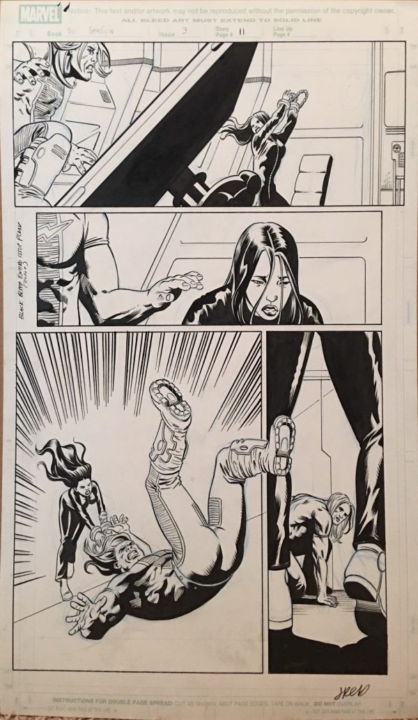 Doc Samson #3, pg 11 Juan Homs & Jimmy Palmiotti - Original Art