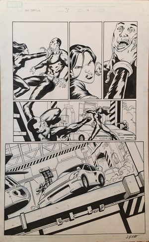 Doc Samson #3, pg 17 Juan Homs & Jimmy Palmiotti - Original Art