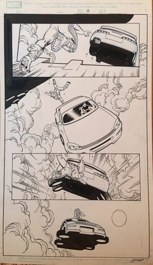 Doc Samson #3, pg 18 Juan Homs & Jimmy Palmiotti - Original Art