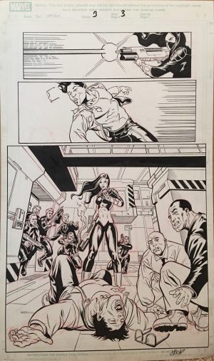 Doc Samson #3, pg 3 Juan Homs & Jimmy Palmiotti - Original Art