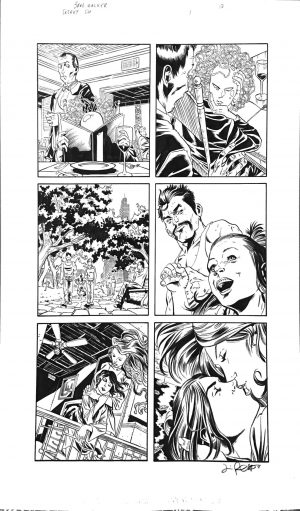 Secret Six #1, pg. 17 Brad Walker & Jimmy Palmiotti - Original Art