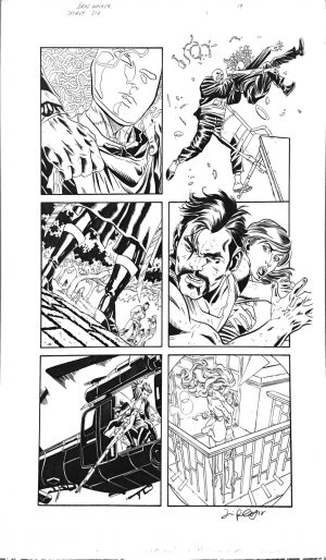 Secret Six #1, pg. 19 Brad Walker & Jimmy Palmiotti - Original Art