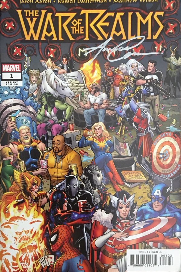 War of the Realms #1 - Color Variant **Signed version** - Amanda Conner
