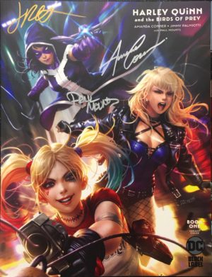 HARLEY QUINN & BIRDS OF PREY #2 – ADAMS VARIANT COVER – SIGNED