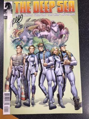 THE DEEP SEA - ONE SHOT (SIGNED)
