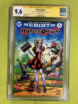 HARLEY QUINN & BIRDS OF PREY #2 – ADAMS VARIANT COVER – SIGNED