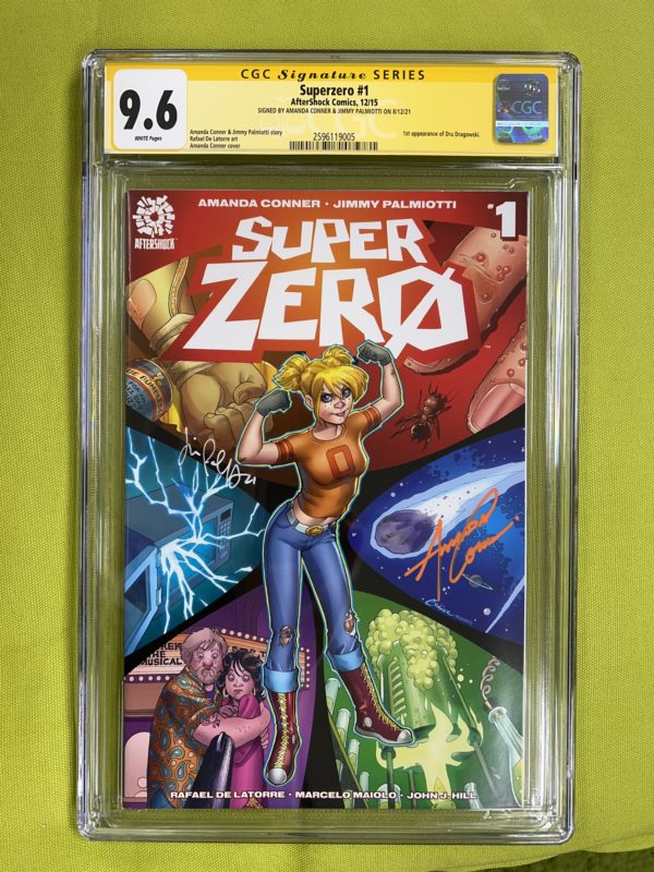 SUPERZERO #1 - CONNER & PALMIOTTI SIGNED - CGC 9.6