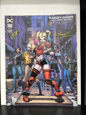 HARLEY QUINN & BIRDS OF PREY #2 - ADAMS VARIANT COVER - SIGNED