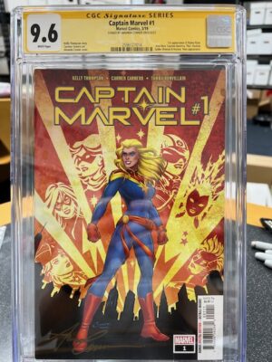 CAPTAIN MARVEL #1 - AMANDA CONNER SIGNED - CGC 9.6