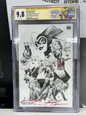 HARLEY QUINN & BIRDS OF PREY #2 – ADAMS VARIANT COVER – SIGNED