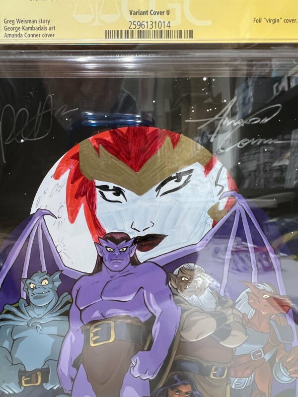 GARGOYLES #1 - LIMITED 1:500 FOIL VARIANT - REMARQUE SIGNED - CGC 9.6 - Image 2
