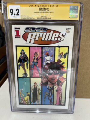 22 BRIDES #1 - 1ST PRINTING - PALMIOTTI SIGNED REMARQUE - CGC 9.2