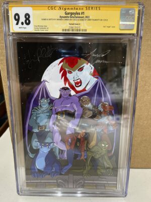 GARGOYLES #1 - LIMITED 1:500 FOIL VARIANT - REMARQUE SIGNED - CGC 9.8