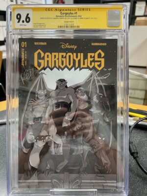 GARGOYLES #1 - LIMITED 1:75 TONED VARIANT - CONNER PALMIOTTI SIGNED - CGC 9.6