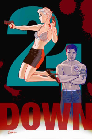 21 DOWN #13 - AMANDA CONNER VARIANT COVER (SIGNED)