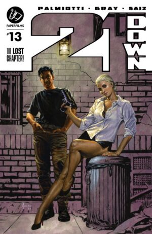 21 DOWN #13 - JOE JUSKO COVER (PALMIOTTI SIGNED)